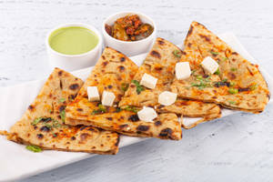 2 Paneer Paratha
