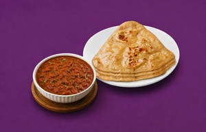 Rajma Masala With 3 Tawa Paratha