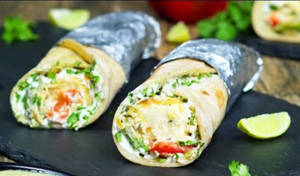 Malai Paneer Tikka Kathi Roll