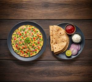 Veggies Omelette Phulka