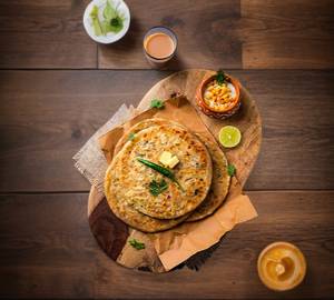 2 Sev Paratha