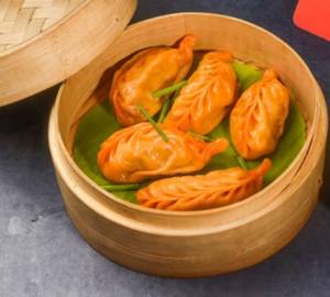 Colorful Steamed Momos (5pcs)