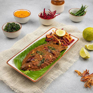 Neymeen Pollichathu - Kingfish Banana Leaf Roast