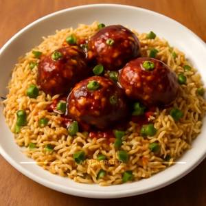 Veg Manchurian Rice