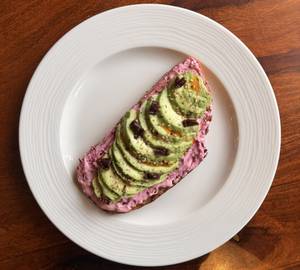 Avocado On Pink