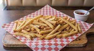 French fries salt