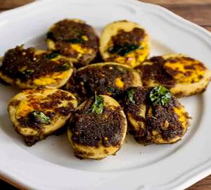 Boiled Egg Pepper Fry (6 Pieces)