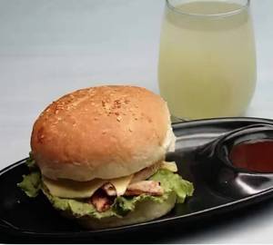 Chicken Burger With Lime Juice