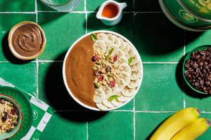 Hazelnut Coffee Smoothie Bowl
