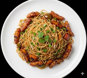 Chinese Veg Platter Noodles x Chilli Potato