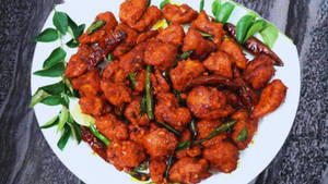 Chicken 65 Boneless Oil Fry