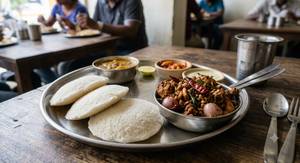 Idly 3 pcs + Pallipalayam 150 grams