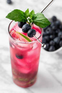 Blueberry Mojito
