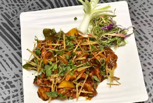Mushroom Chilli