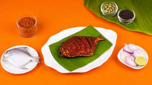Pomfret Deep Fry