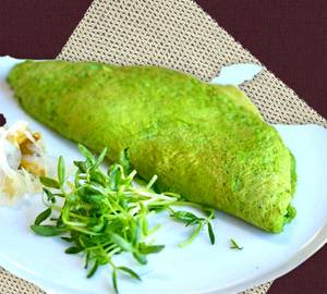 Green Omelette [2 Eggs]