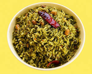 Gongura Rice With Raita