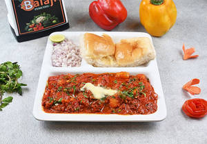 Khada Pavbhaji ( In Amul Butter)