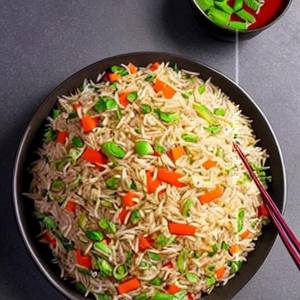 Tripple szechwan vegetable fried rice
