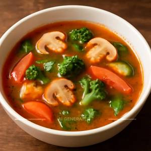 Veg Tom Yum Soup