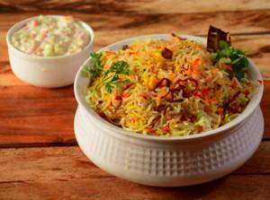 Vegetable Hyderabadi Biryani