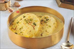 Rasmalai (Kesar) 2 Pcs