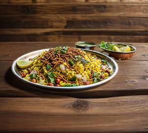 1 Poha with Sev