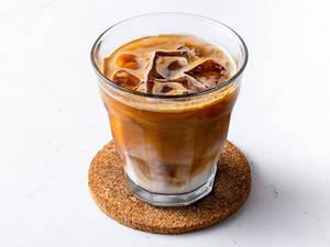 Iced Hazelnut Flat White