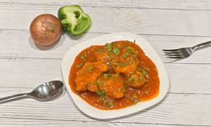 Schezwan fish gravy  [4 pic]