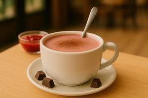 Strawberry Hot Chocolate