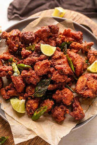 Chicken 65 With Bone Oil Fry