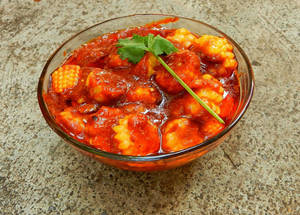 Baby Corn Ghee Roast