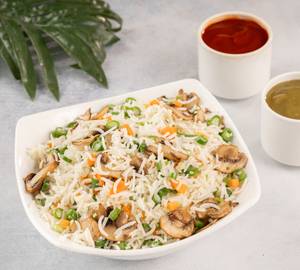 Mushroom Fried Rice