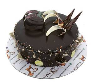 Choco almond cake