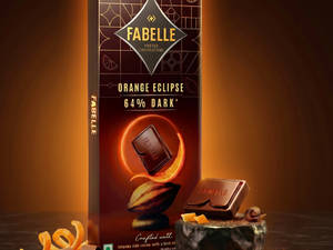64% Dark Chocolate Orange & Almonds