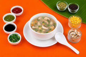 Sweet Corn Mushroom Soup