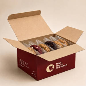 Center Filled Box - 6 Cookies
