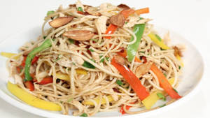 Wok-tossed Chicken Burnt Garlic Noodles