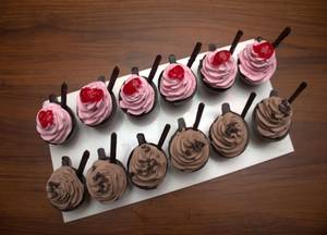 Strawberry Edible Cup Mousse