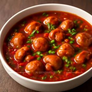 Mushroom Chilly Gravy