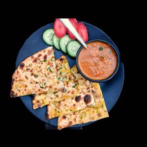 Cheese Naan With Veg Gravy