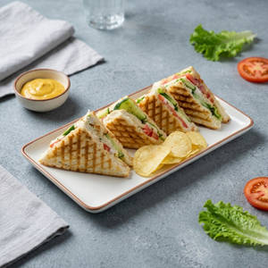 Veg Club Sandwich