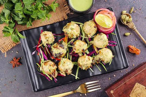 Creamy Mushroom Malai Tikka