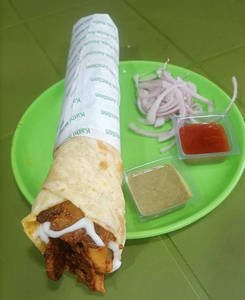 Mushroom Rumali Roll