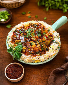 Veg Mongolian Pot Rice