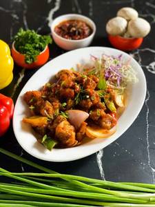 Chilli Mushroom Dry