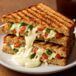Veg Cheese Burst Sandwich
