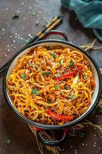 Non Veg Spicy Korean Noodles