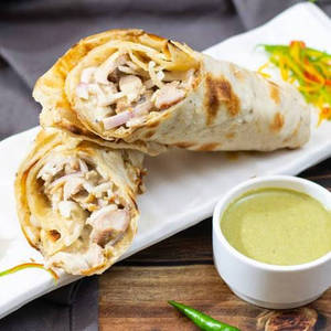 Soya Chaap Rumali Roll
