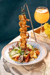 Parsilade Prawns